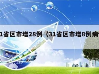 31省区市增28例（31省区市增8例病例）